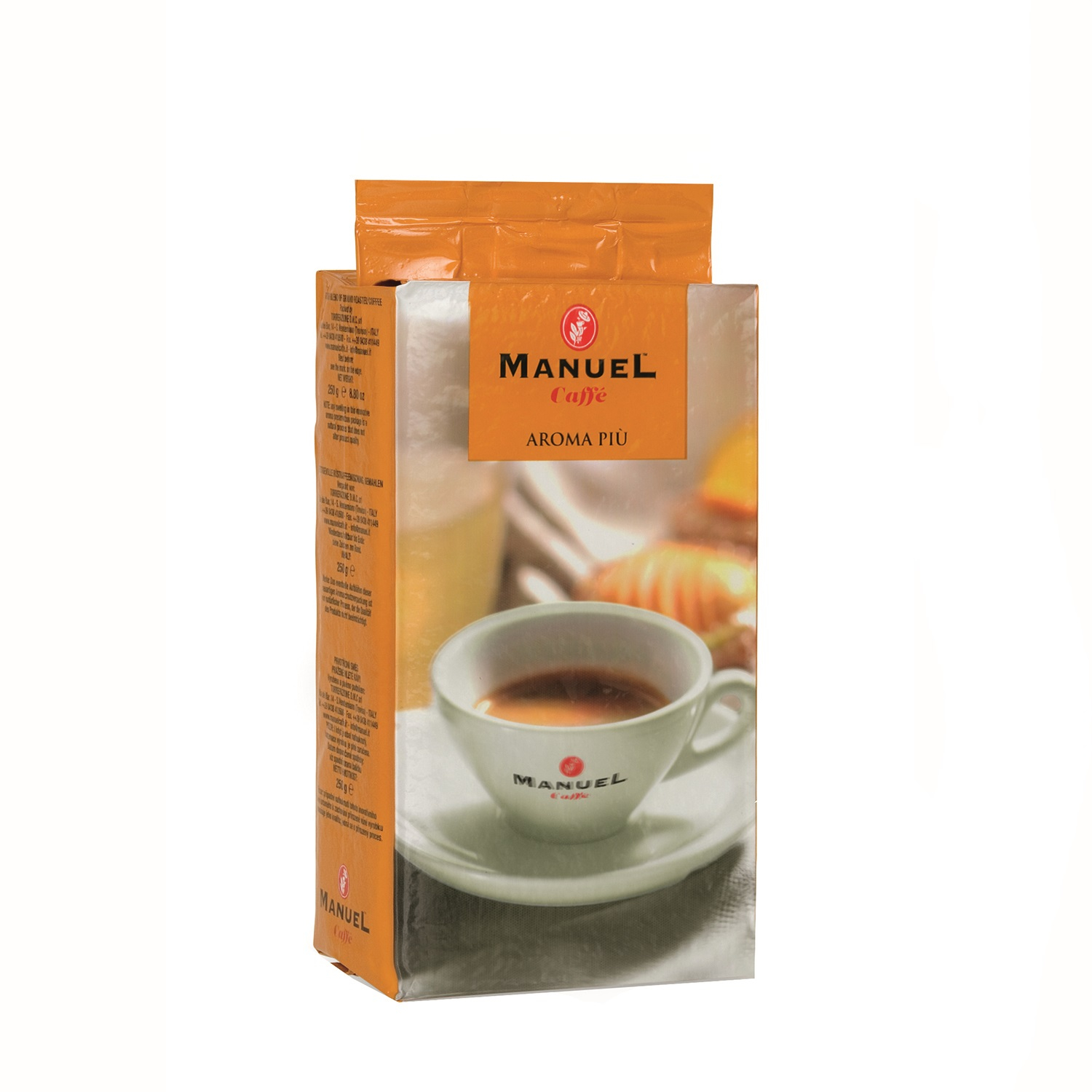  قهوه آسیاب مانوئل کافه مدل aroma piu بسته 250 گرمی
