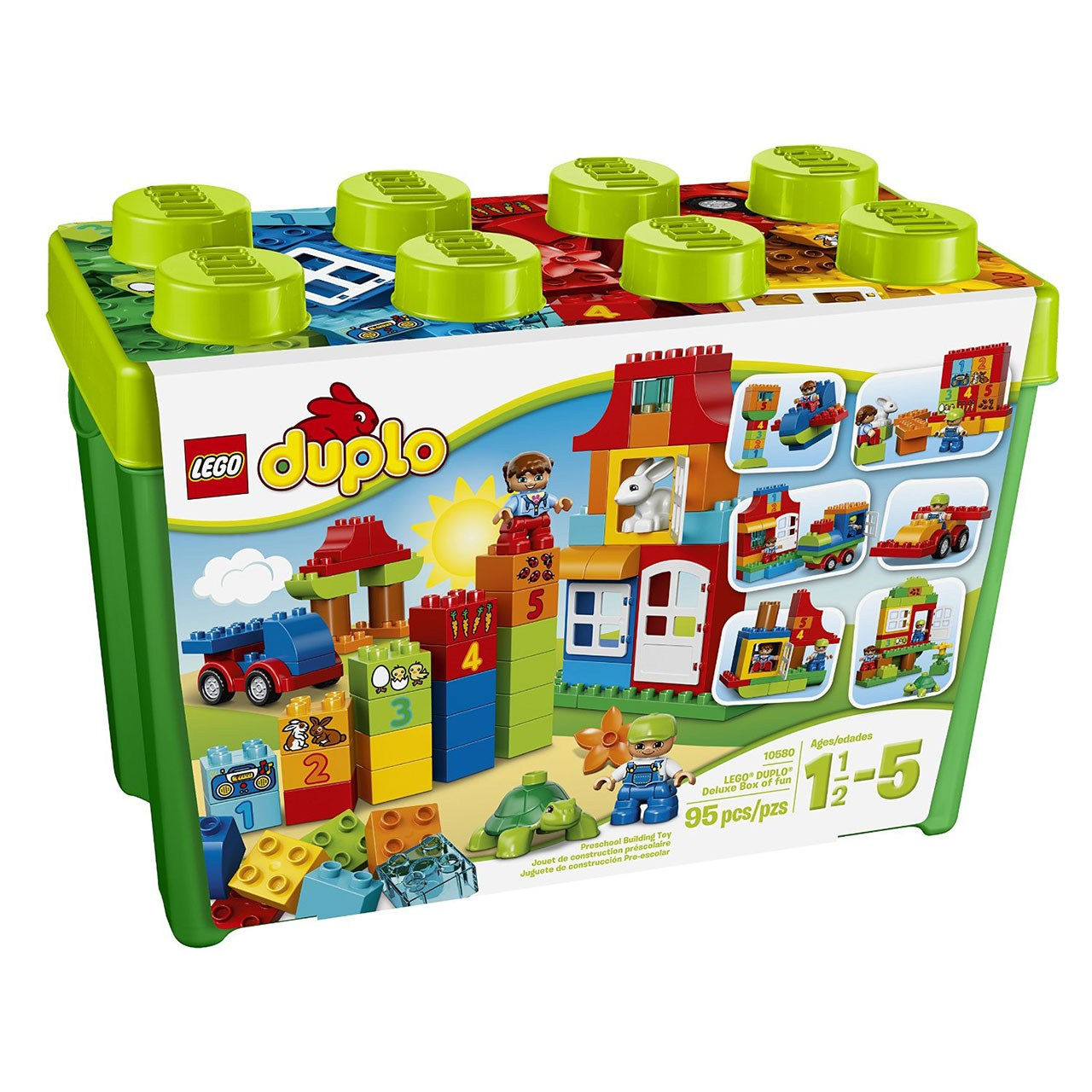 لگو سری Duplo مدل  Deluxe Box Of Fun 10580