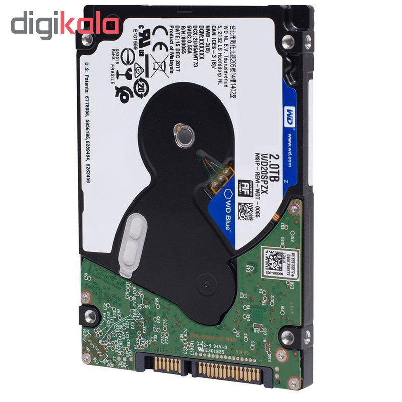 هارددیسک اینترنال وسترن دیجیتال مدل WD20SPZX ظرفیت 2 ترابایت 2
