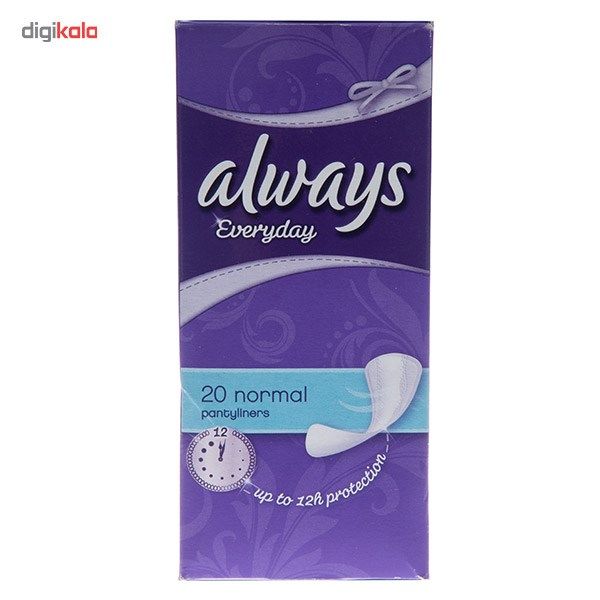 پد بهداشتی روزانه الویز مدل Normal Panty Liners بسته 20 عددی