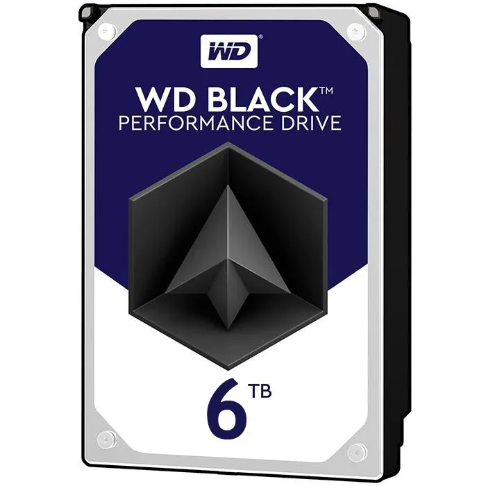هارددیسک اینترنال وسترن دیجیتال مدل Black WD6003FZBX ظرفیت 6 ترابایت