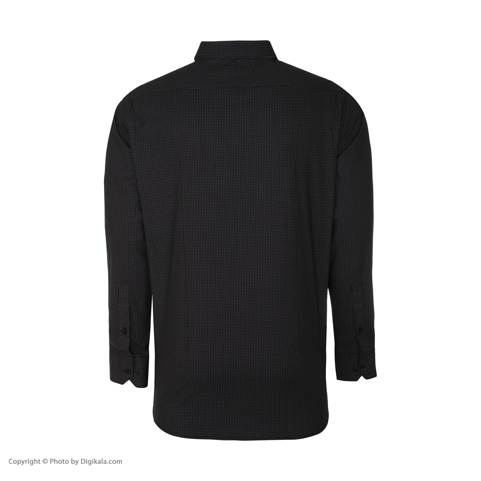 پیراهن آستین بلند مردانه ایکات مدل PST1152413 -  - 3