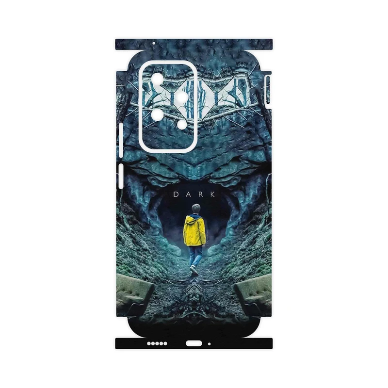 برچسب پوششی ماهوت مدل Dark-FullSkin مناسب برای گوشی موبایل آنر 200 Lite