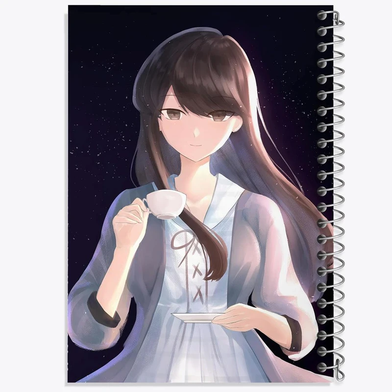 دفتر نت موسیقی 50 برگ خندالو مدل انیمه کومی سان کد 16099