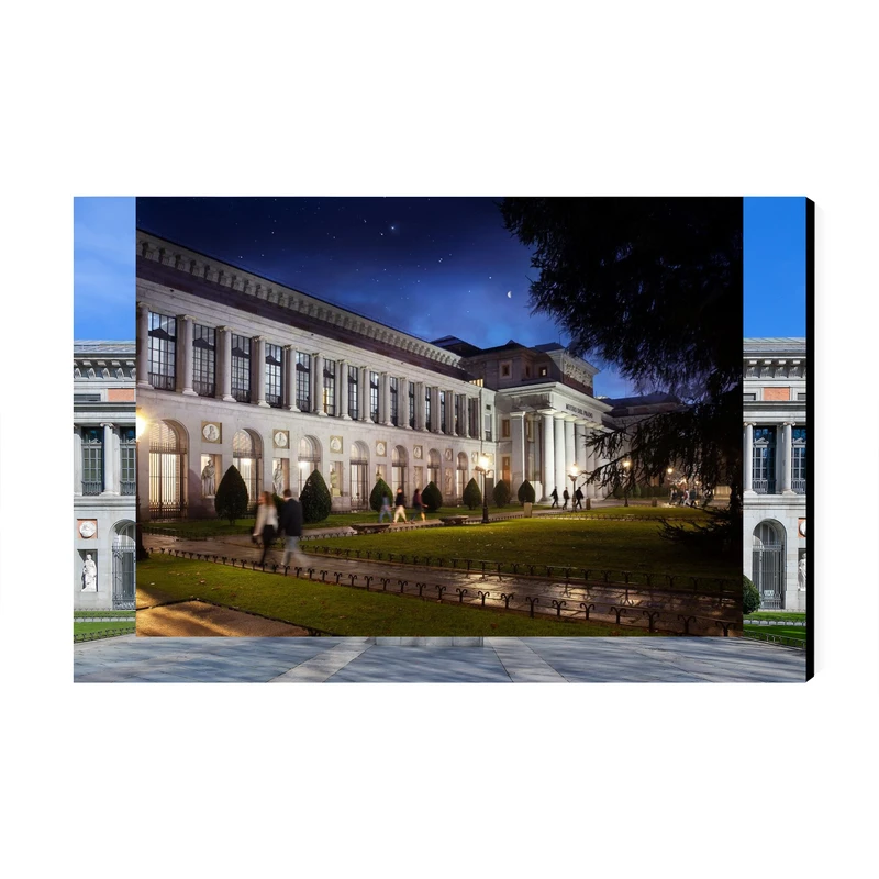 تابلو شاسی عرش طرح گردشگری اسپانیا مدل موزه دل پرادو کد As6387