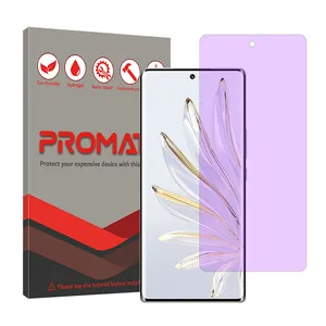 Promate Resistant model UV screen protector suitable for Honor 70 mobile phone
