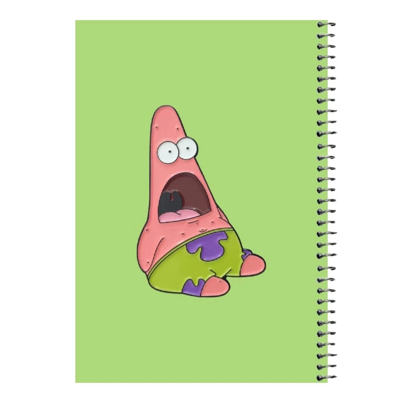 دفتر مشق 80 برگ اس جی مدل پاتریک کد۱   