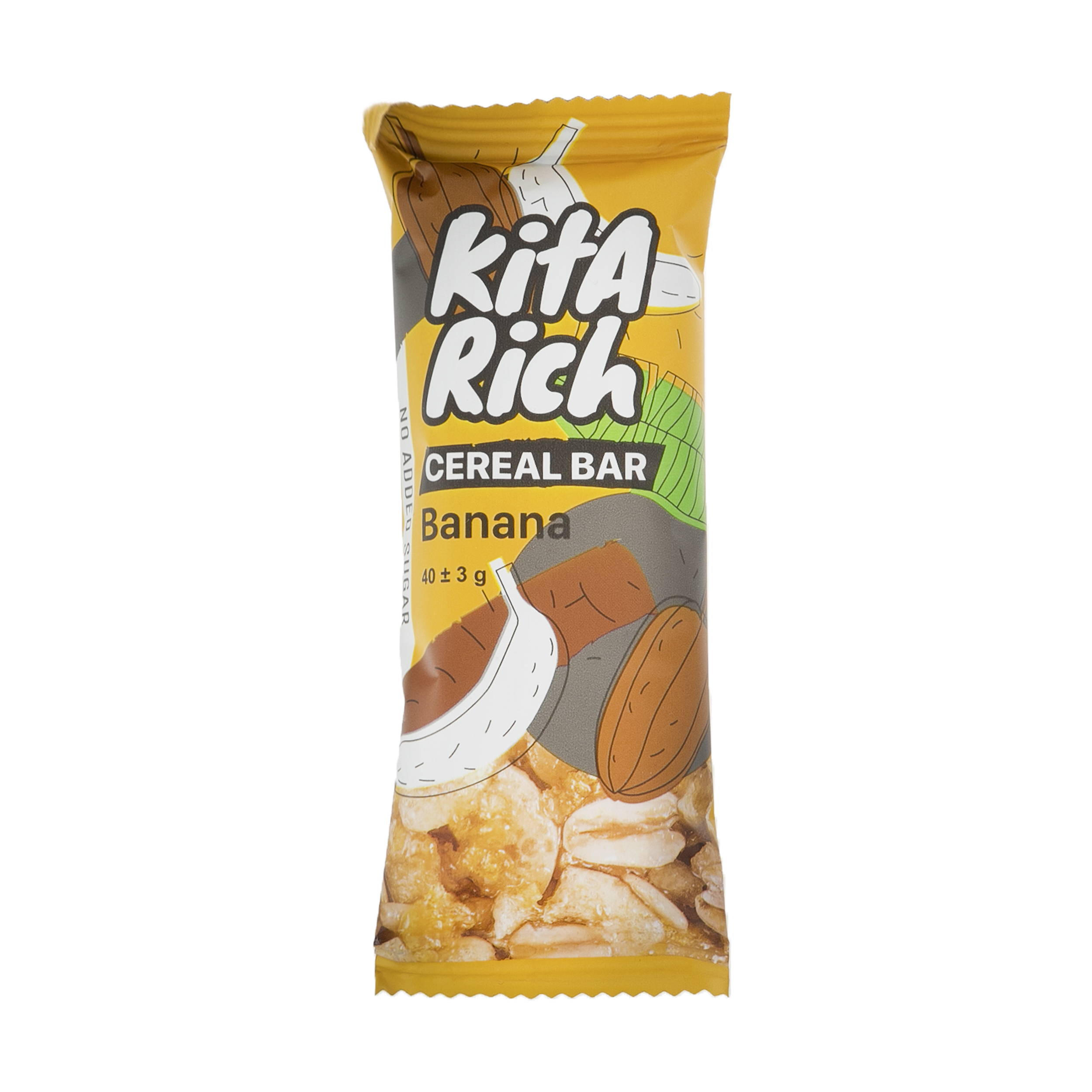 سریال بار موز خشک کیتاریچ - 40 گرم 
