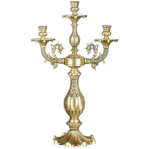 شمعدان سه شعله چشمه نور  کد S3584/3T