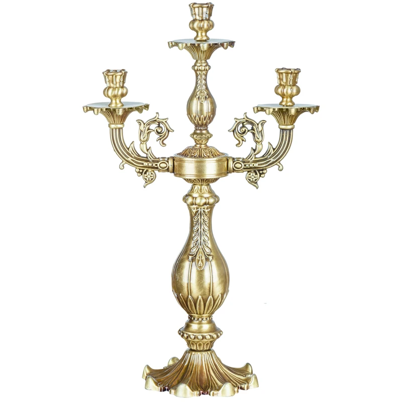 شمعدان سه شعله چشمه نور  کد S3584/3T