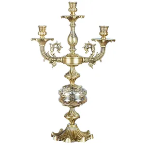 شمعدان سه شعله چشمه نور  کد S3582/3T