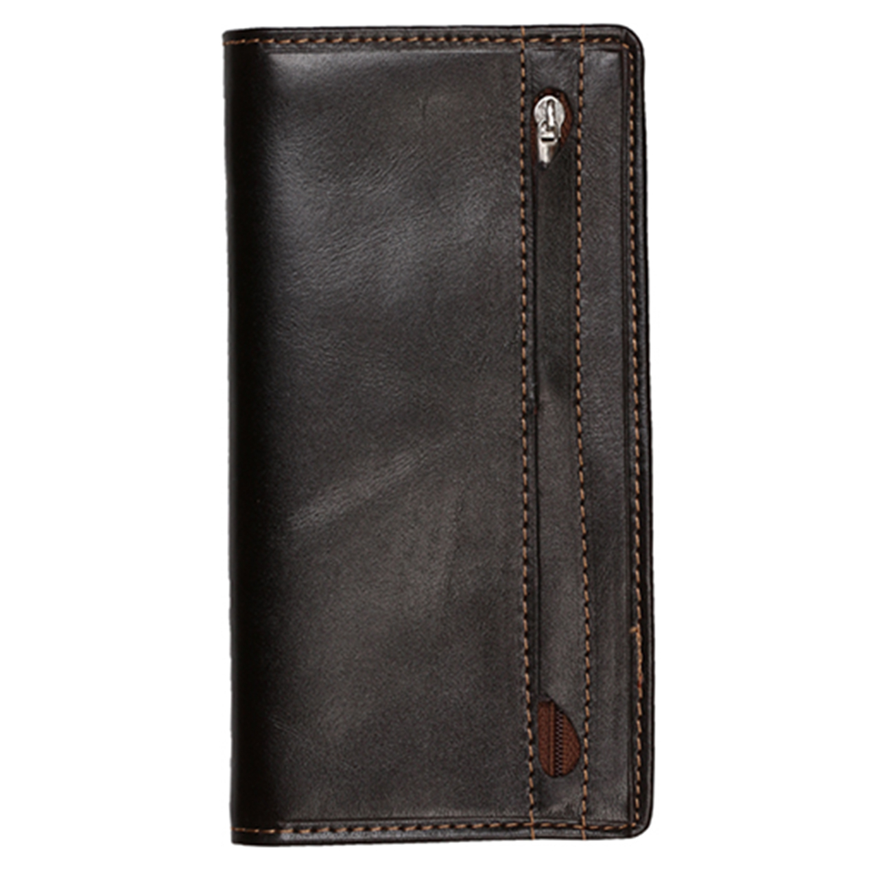 کیف پول مردانه رویال چرم مدل M9-DarkBrown