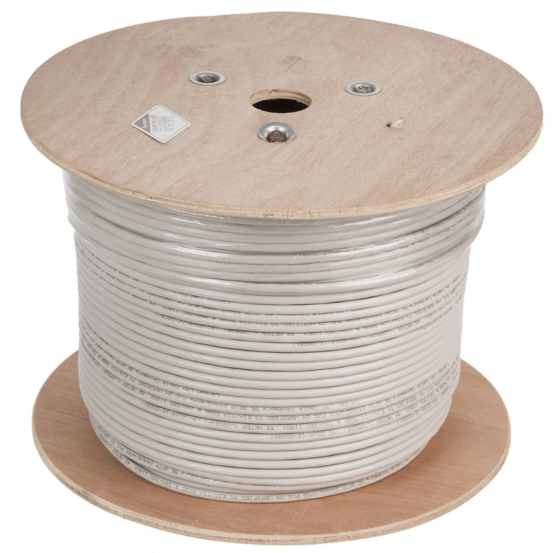 کابل شبکه CAT 5 SFTP لنسن مدل LS-5E S/FTP طول 305 متر
