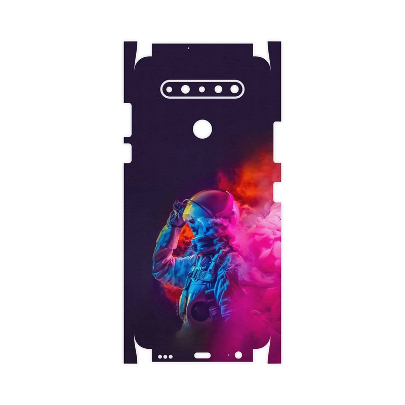 برچسب پوششی ماهوت مدل Smoke Rainbow Digital Art 1-FullSkin مناسب برای گوشی موبایل ال جی K51s