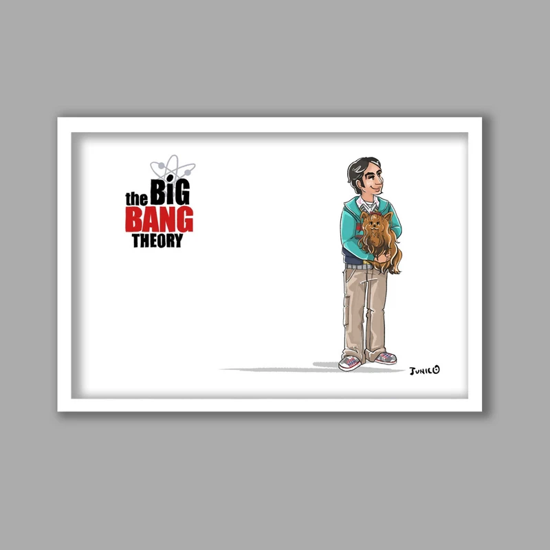 تابلو لیلیان مدل سریال بیگ بنگ تئوری The Big Bang Theory کد LA-G11527