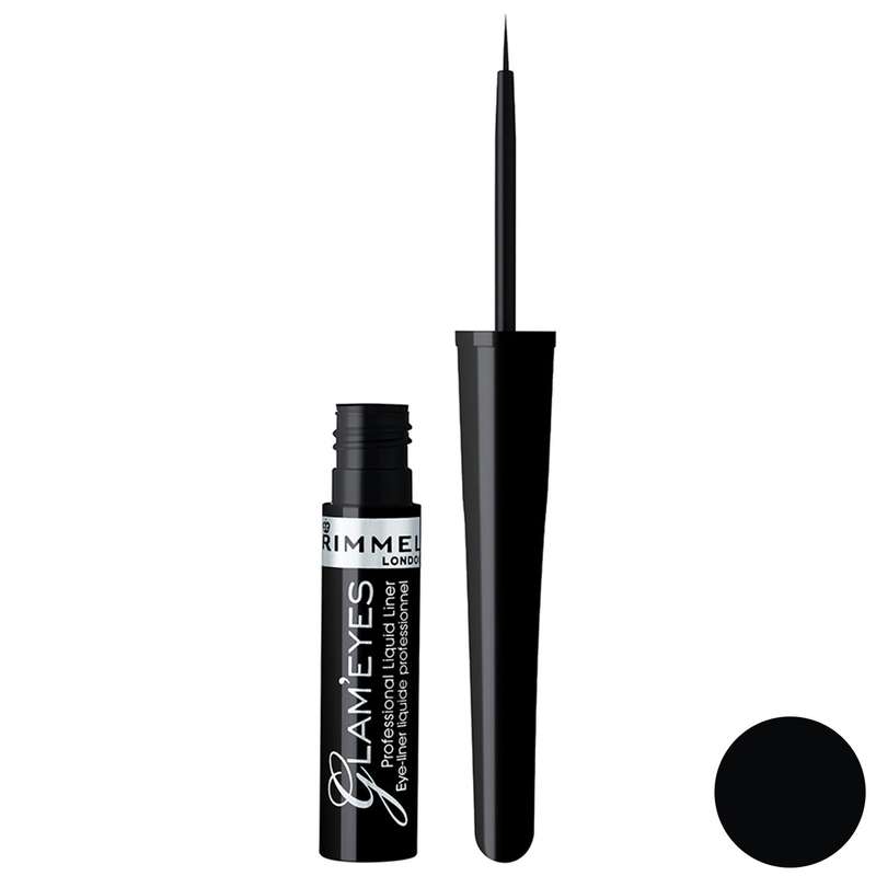 خط چشم مایع ریمل لاندن مدل Glameyes Professional شماره 001 خط چشم مایع ریمل لاندن مدل Glameyes Professional شماره 001
