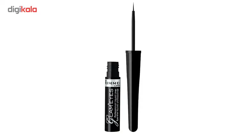 خط چشم مایع ریمل لاندن مدل Glameyes Professional شماره 001