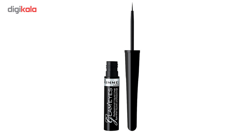 خط چشم مایع ریمل لاندن مدل Glameyes Professional شماره 001 خط چشم مایع ریمل لاندن مدل Glameyes Professional شماره 001