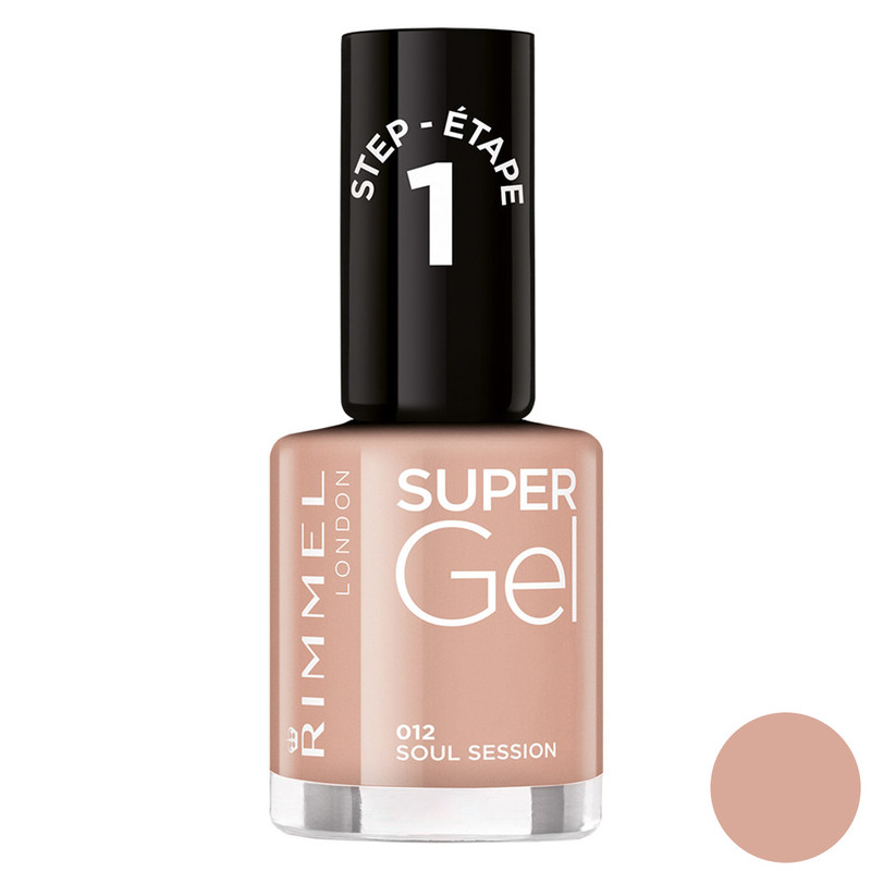 لاک ناخن ریمل لاندن سری Super Gel شماره 012 لاک ناخن ریمل لاندن سری Super Gel شماره 012