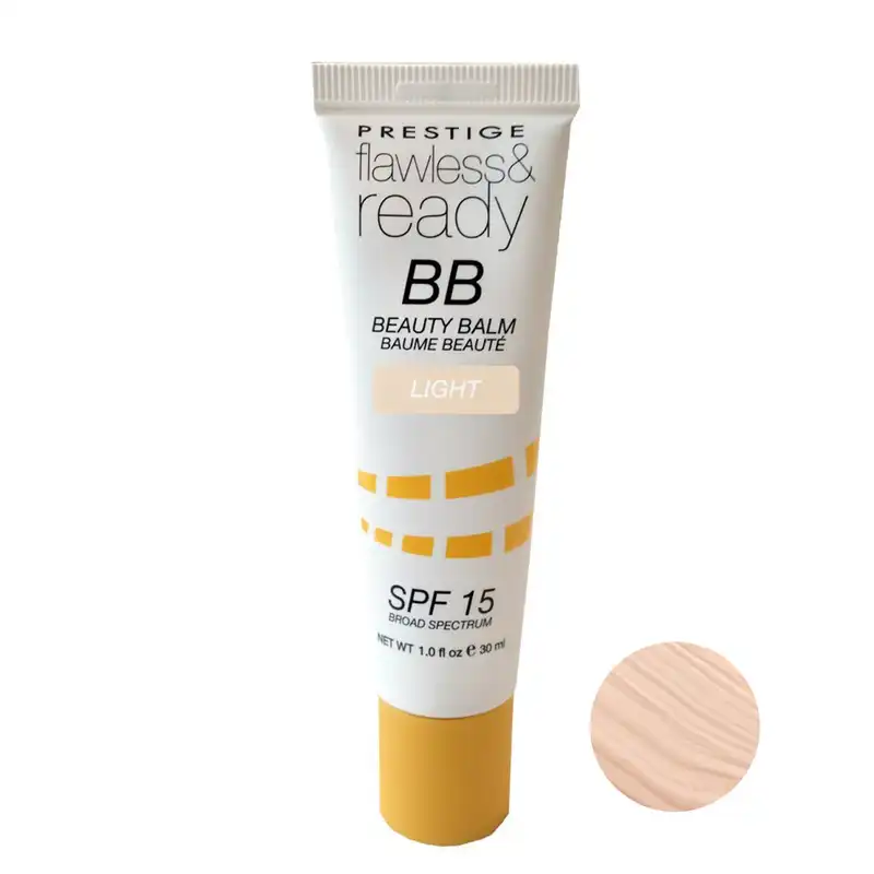 کرم پودر BB پرستیژ مدل FLAWLESS and READY کد PBB-01 حجم 30 میلی لیتر