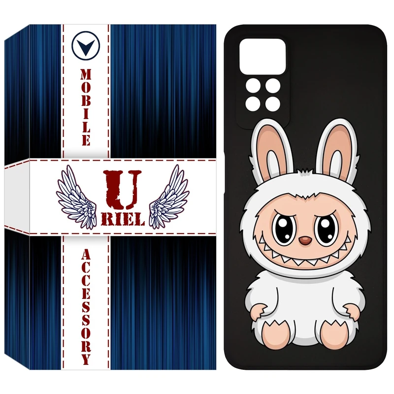 کاور یوریل مدل KSH کد 113 طرح عروسک لبوبو مناسب برای گوشی موبایل شیائومی Redmi Note 12 Pro 4G