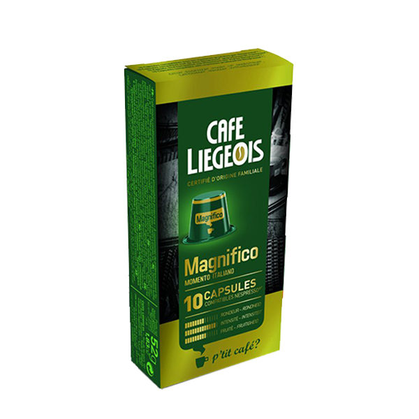 کپسول قهوه cafe liegeois مدل Magnifiaco Italiano