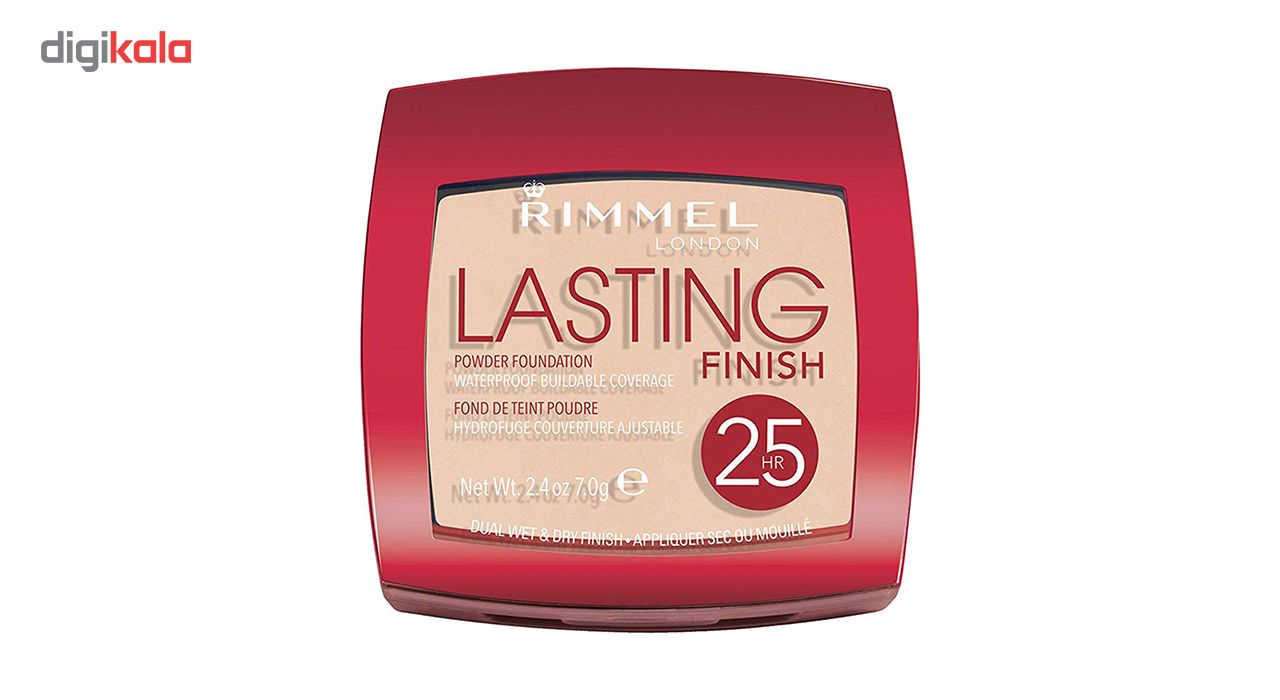 پودر فشرده ریمل لاندن سری Lasting Finish شماره 02 -  - 2