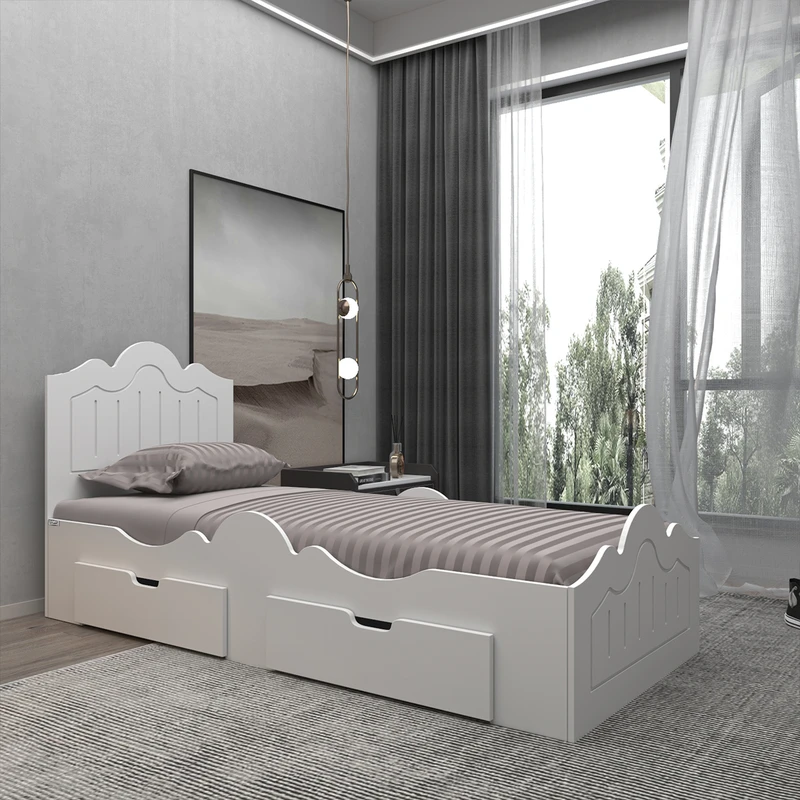 تخت خواب یک نفره اعیان مدل FH718 سایز 90x200 سانتی متر