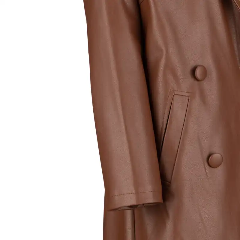 کت چرم زنانه السانا مدل آلینا کد 166506