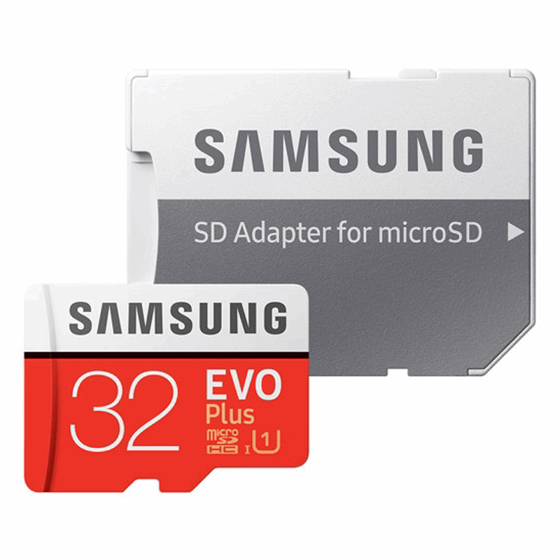 کارت حافظه microSDHC  مدل Evo Plus کلاس 10 استاندارد UHS-I U1 سرعت 80MBps همراه با آداپتور SD ظرفیت 32 گیگابایت