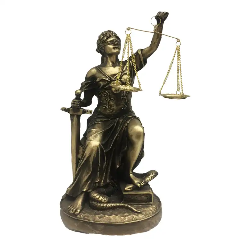 مجسمه طرح عدالت مدل Zhivan roze-657