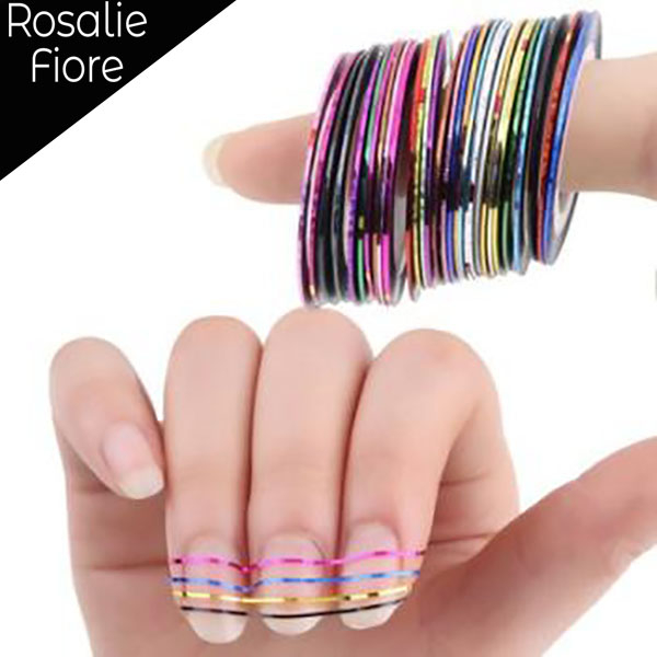 نوار ناخن رزالی فیوره مدل TOPX01