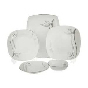 سرویس 25 پارچه چینی مقصود مدل نارگل پلاتین ورژن 2