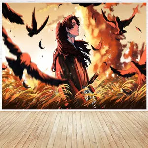 تابلو شاسی مدل انیمه  شیطان کش یوریچی تسوگیکونی کد 1137