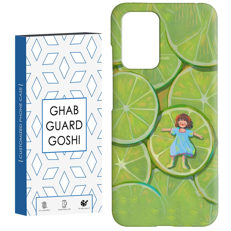 کاور قاب گارد گوشی طرح دختر لیمویی کد Dimo-258 مناسب برای گوشی موبایل شیائومی  Redmi 10 
