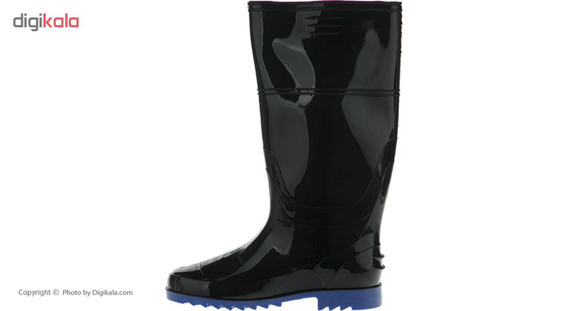 چکمه ایمنی مشکی شهپر مدل ساق بلند مواد نو چکمه ایمنی مشکی شهپر مدل ساق بلند مواد نو
