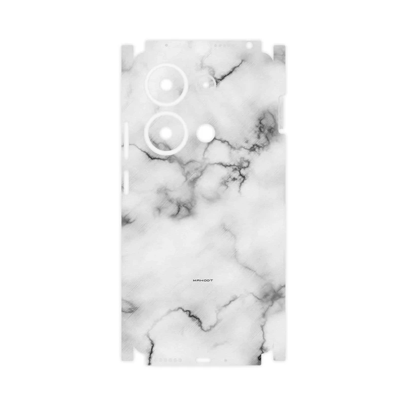 برچسب پوششی ماهوت مدل Blanco_Smoke_Marble-FullSkin مناسب برای گوشی موبایل شیائومی Poco M6 Pro 4G