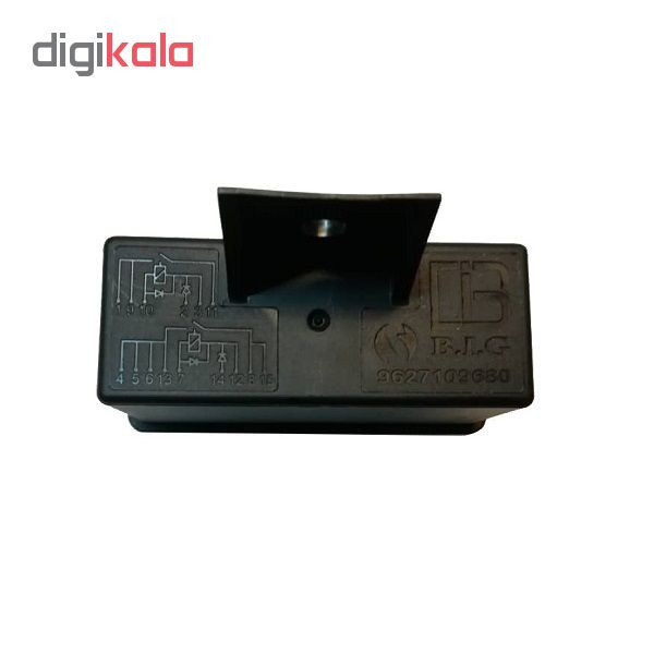 رله دوبل BIG مدل PBT-GF10 ، پانزده پایه مناسب برای خودروهای خانواده پژو 405 ، سمند ، وانت و پراید