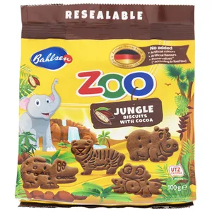 بیسکوییت بالزن سری لایبنیز مدل Zoo Jungle مقدار 100 گرم