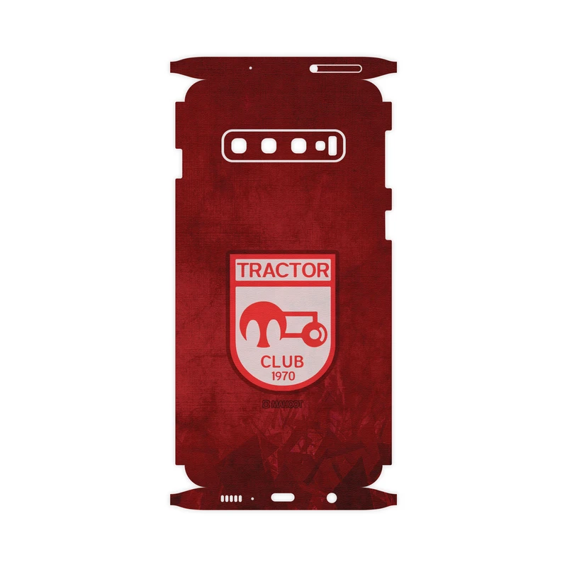 برچسب پوششی ماهوت مدل Tractor-FC-FullSkinمناسب برای گوشی موبایل سامسونگ Galaxy S10