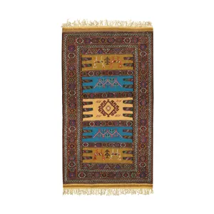 گلیم دستباف دو متری طرح کرمانج