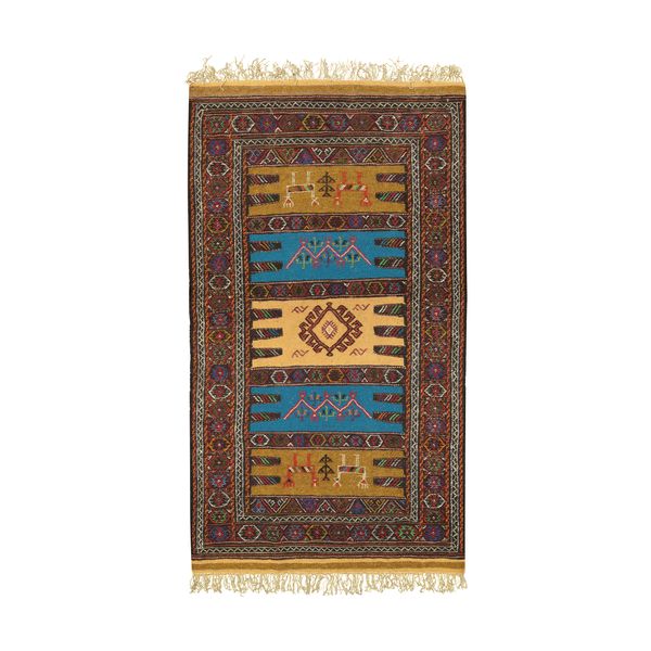 گلیم دستباف دو متری طرح کرمانج