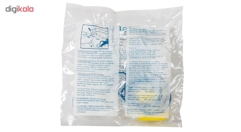 گوش گیر مدل Candel Fit 2 بسته 10 جفتی گوش گیر مدل Candel Fit 2 بسته 10 جفتی