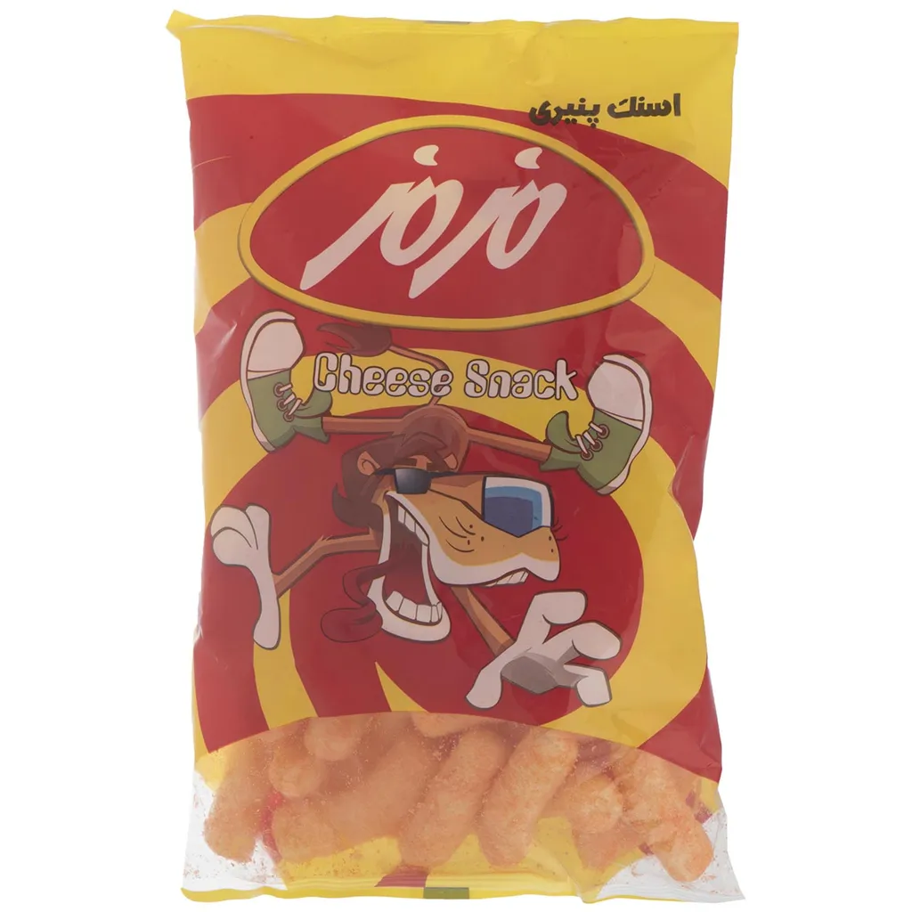 اسنک پنیری مزمز مقدار 90 گرم