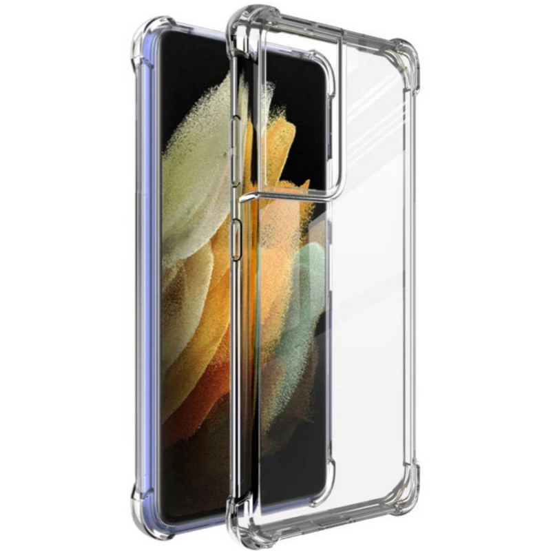 کاور مدل ژله ای کپسول دار مناسب برای گوشی موبایل سامسونگ Galaxy S21 Ultra s21ultra