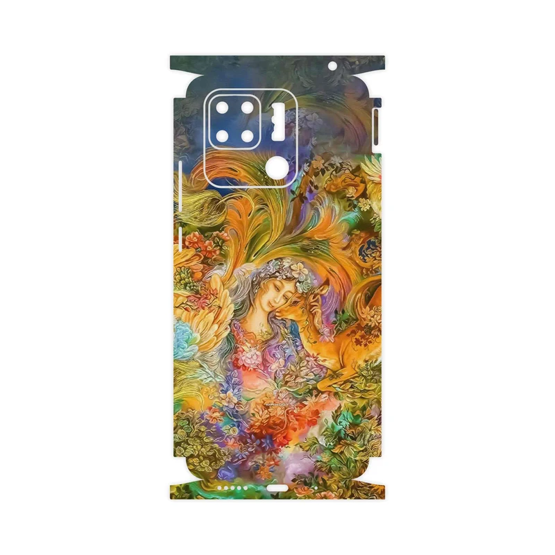 برچسب پوششی ماهوت مدل Persian miniature 3-FullSkin مناسب برای گوشی موبایل شیائومی Redmi 10C