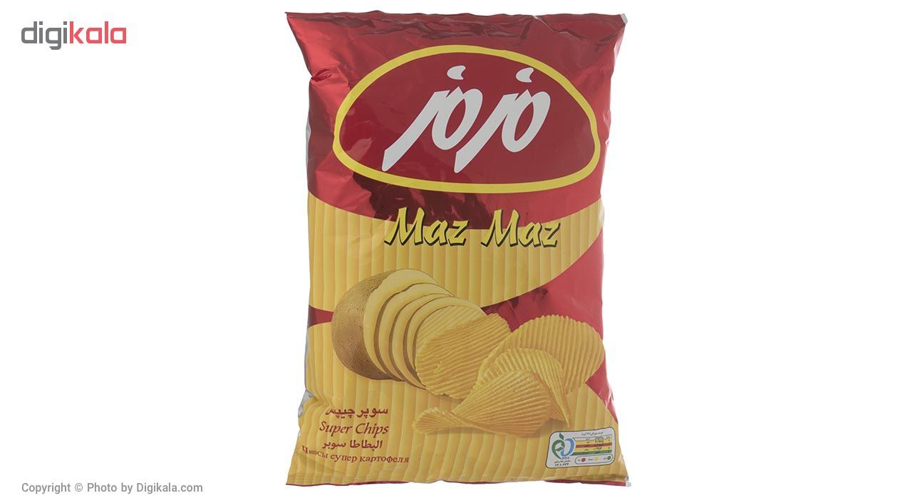 سوپر چیپس نمکی مزمز مقدار 240 گرم main 1 1