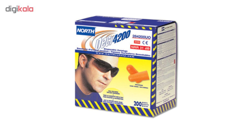 گوش گیر نورث مدل Deci4200 بسته 5 عددی گوش گیر نورث مدل Deci4200 بسته 5 عددی