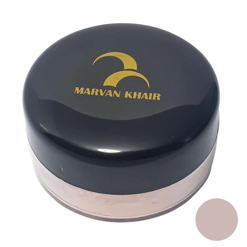 پودر تثبیت کننده آرایش مروان خیر مدل Matt شماره 53 مقدار 17 گرم پودر تثبیت کننده آرایش مروان خیر مدل Matt شماره 53 مقدار 17 گرم