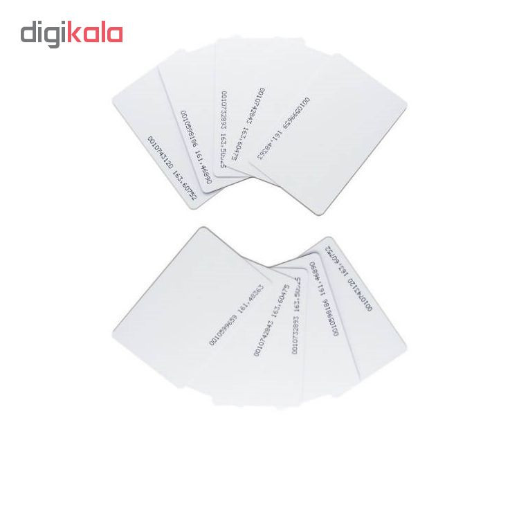 تگ کارتی RFID مدل 125Khz بسته ده عددی